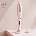 Full-Automatic Hair Curler, Electric Auto Hair Curling Iron for Large Soft Waves — Pink / Yellow / Purple