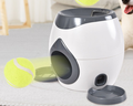 Dog Ball Launcher & Treat Dispenser, 2-in-1 Interactive Spring-Loaded Tennis Ball Fetch & Reward Toy for Dogs — 3 Colors