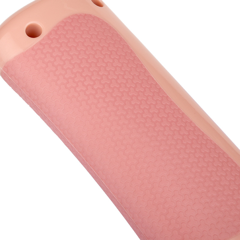 Pet Deshedding Comb, Palm-Grip Undercoat Comb with a Double Staggered Row of Fine Teeth for Dogs and Cats — Black or Pink