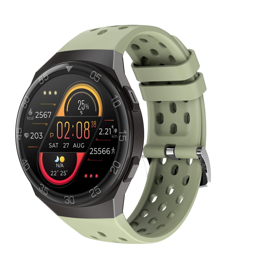 Smart Fitness Watch with Heart Rate & Sleep Tracking, 1.28-Inch HD 240x240 Display, 220mAh Battery, iOS & Android Compatible