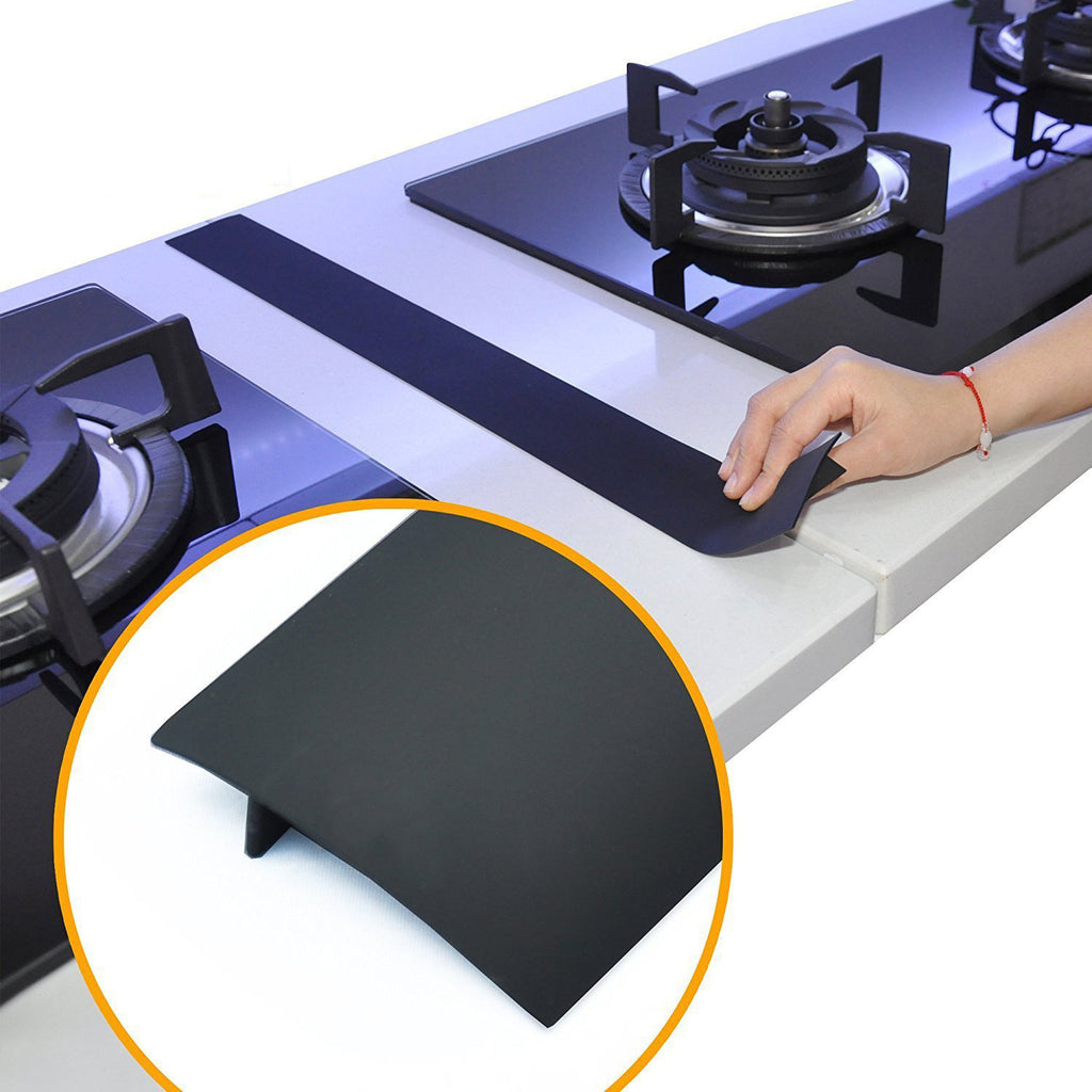Silicone Stove Gap Cover - Heat-Resistant Kitchen Counter Gap Filler Between Stove and Countertop