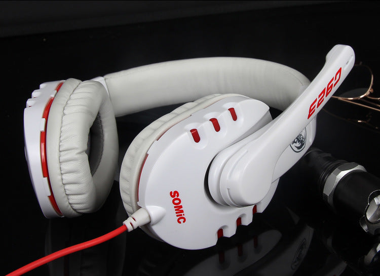 G923 Professional Over-Ear Gaming Headset with Microphone, Wired 3.5mm Stereo Noise-Reducing Headphones for PC, PS4, PS5, Xbox & Switch