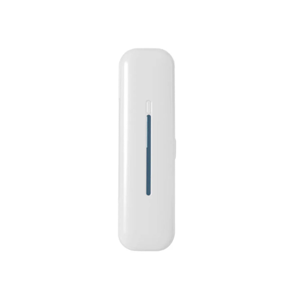 Portable UV Toothbrush Sterilizer, UV-C Disinfection Box, USB Powered & Travel-Friendly — White / Blue / Pink / Green