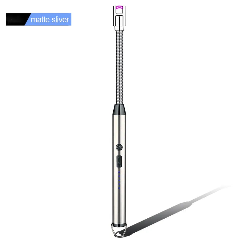 USB Electronic Igniter, 360° Rotating Flexible Long Neck Lighter — 6 Colors