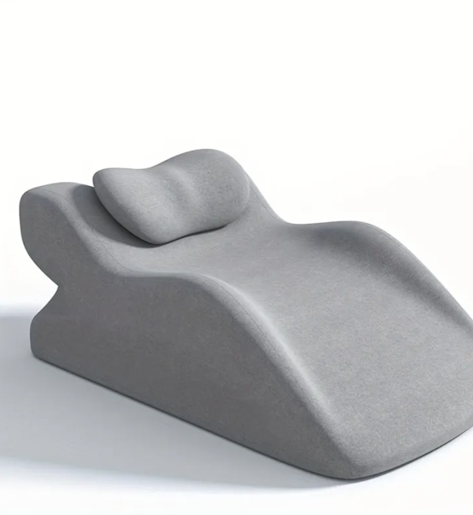 Stomach Sleeper Pillow, Ergonomic Prone Position Cushion for Face-Down Sleeping, Reading & Phone Use — 4 Colors