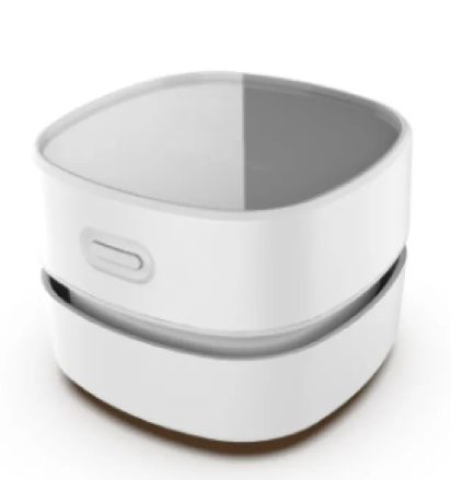 Desktop Vacuum Cleaner, Mini Table Dust Sweeper for Dust, Crumbs, Hair & Eraser Shavings — Multiple Colors & Battery Options