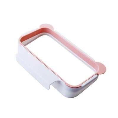 Hanging Kitchen Trash Bag Holder Rack, Over-Cabinet-Door Garbage Bag Holder — 4 Colors