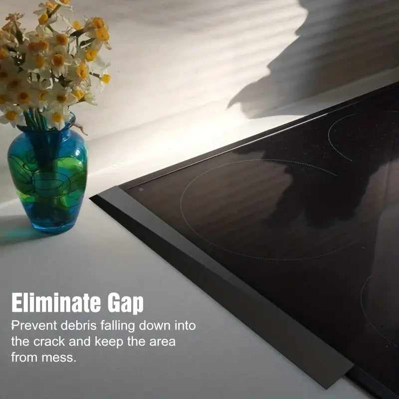 Silicone Stove Gap Cover - Heat-Resistant Kitchen Counter Gap Filler Between Stove and Countertop