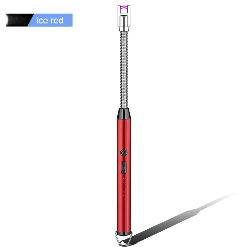 USB Electronic Igniter, 360° Rotating Flexible Long Neck Lighter — 6 Colors