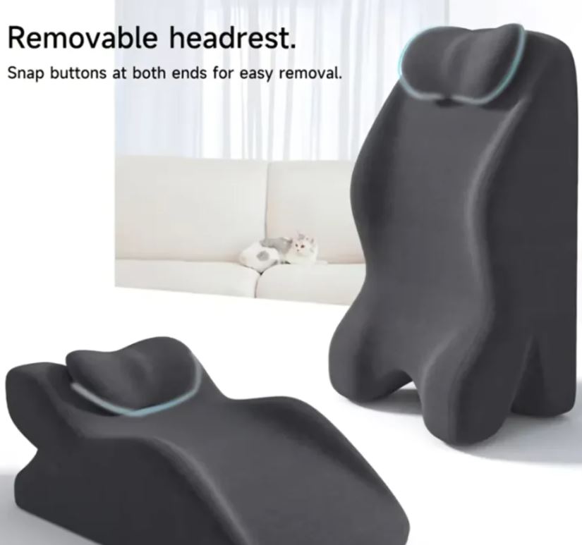 Stomach Sleeper Pillow, Ergonomic Prone Position Cushion for Face-Down Sleeping, Reading & Phone Use — 4 Colors