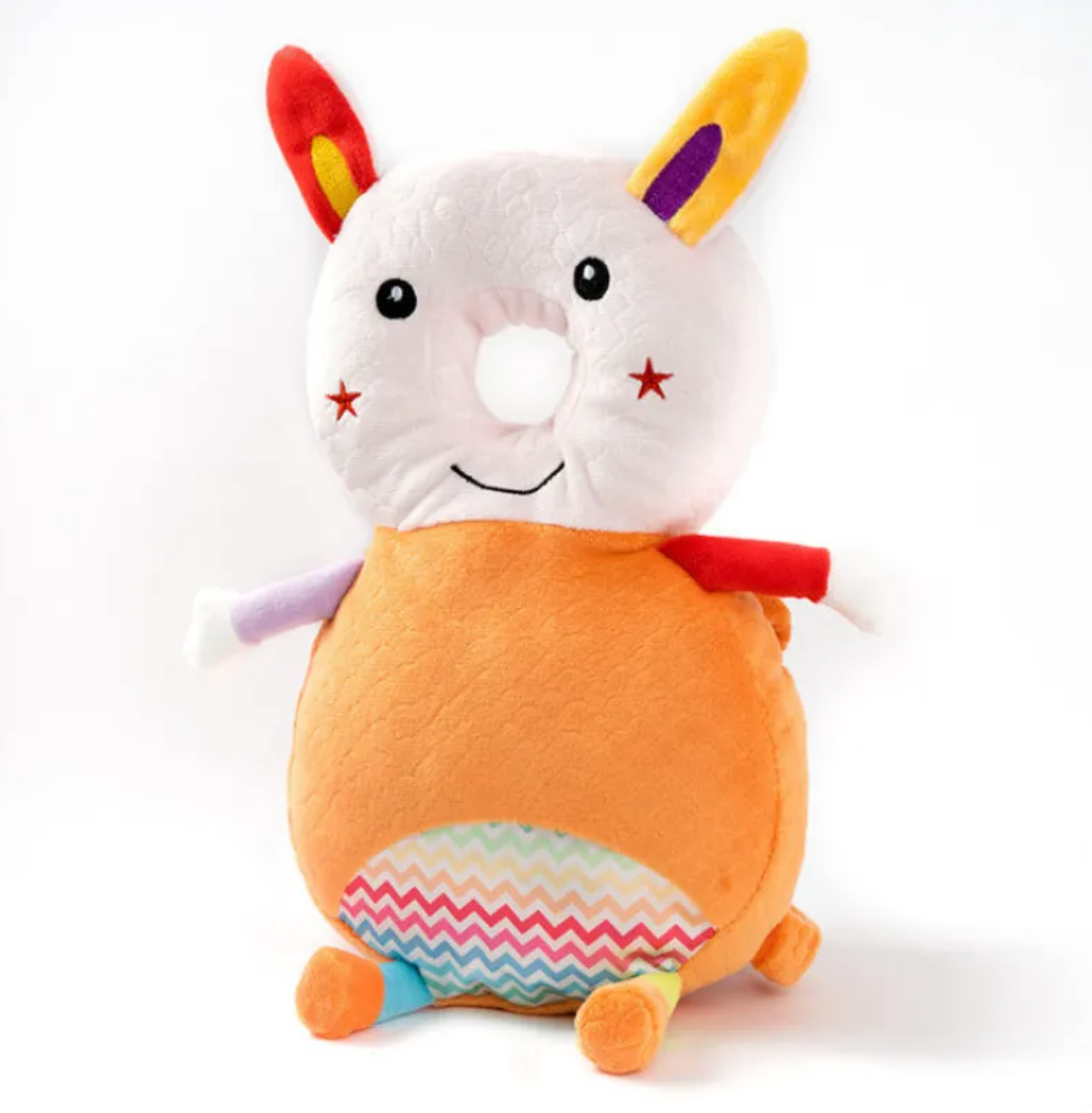 Toddler Head Protection Pad, Adjustable Baby Safety Head Cushion for Crawling & Learning to Walk — Cute Animal Designs