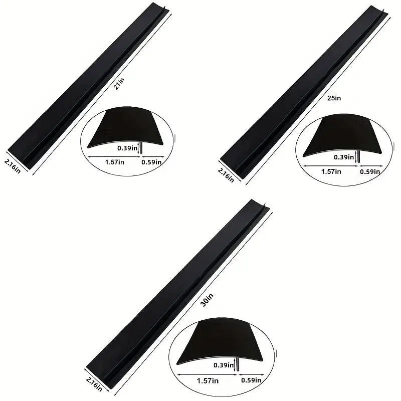 Silicone Stove Gap Cover - Heat-Resistant Kitchen Counter Gap Filler Between Stove and Countertop