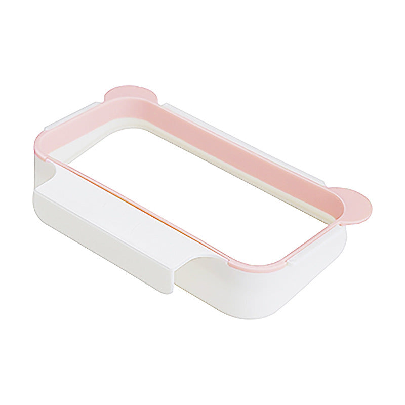 Hanging Kitchen Trash Bag Holder Rack, Over-Cabinet-Door Garbage Bag Holder — 4 Colors