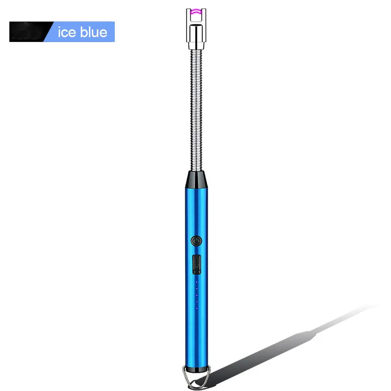 USB Electronic Igniter, 360° Rotating Flexible Long Neck Lighter — 6 Colors