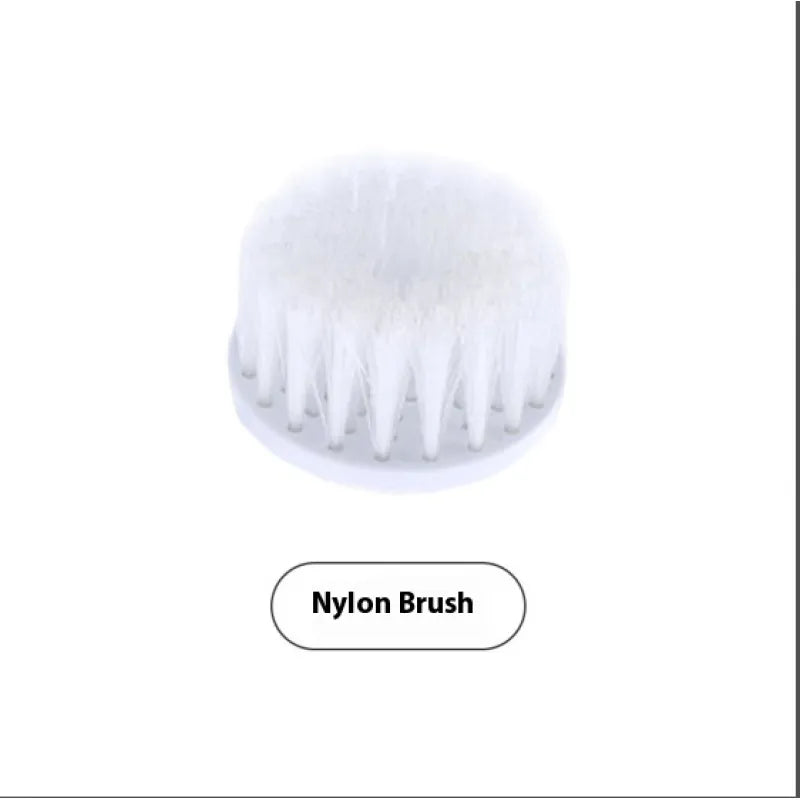 Electric Spin Scrubber, 4-in-1 Cordless Handheld Cleaning Brush with 360° Rotation & 4 Interchangeable Heads — Multipurpose
