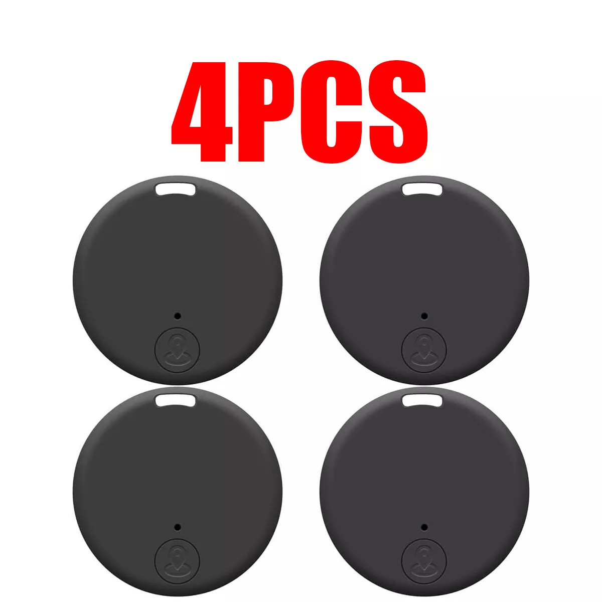 Bluetooth Item Finder Key Tag, App-Paired Locator for Keys, Wallet, Bags & Remotes — Audible Alarm, Two-Way Phone Find — 2/4/6/8 Packs