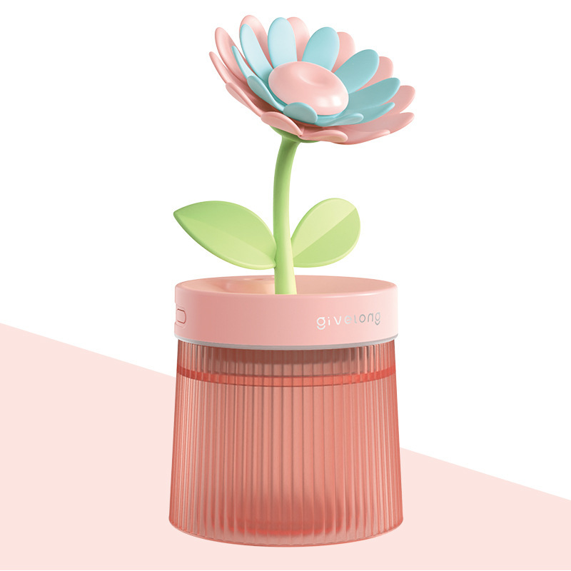 Portable USB Aroma Humidifier, Compact Landscape-Design Cool Mist Aromatherapy Diffuser, Quiet Desktop Air Humidifier for Home — Multiple Cute Styles