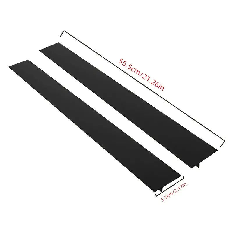 Heat-Resistant Silicone Gap Cover for Clean Countertops - Kitchen Appliance Gap Filler for Stove, Washer, and Counter Sealing