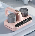 Mattress Vacuum Mite Remover, Cordless Handheld UV Bed Vacuum with 10kPa Suction — Pink / Green / White