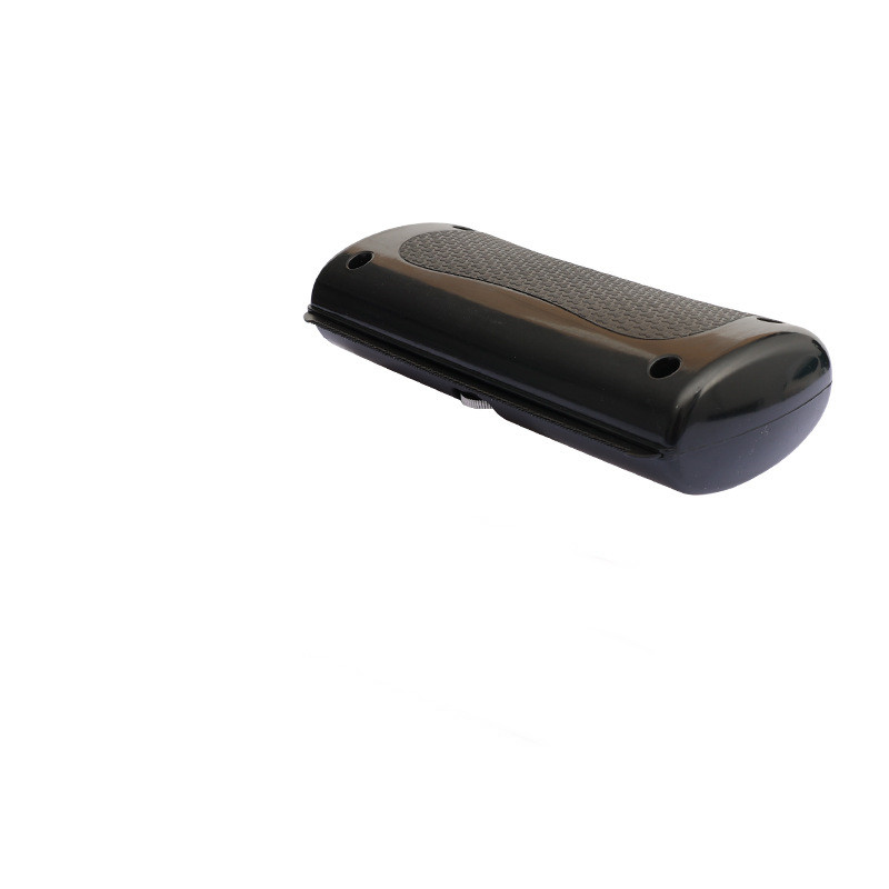 Pet Deshedding Comb, Palm-Grip Undercoat Comb with a Double Staggered Row of Fine Teeth for Dogs and Cats — Black or Pink