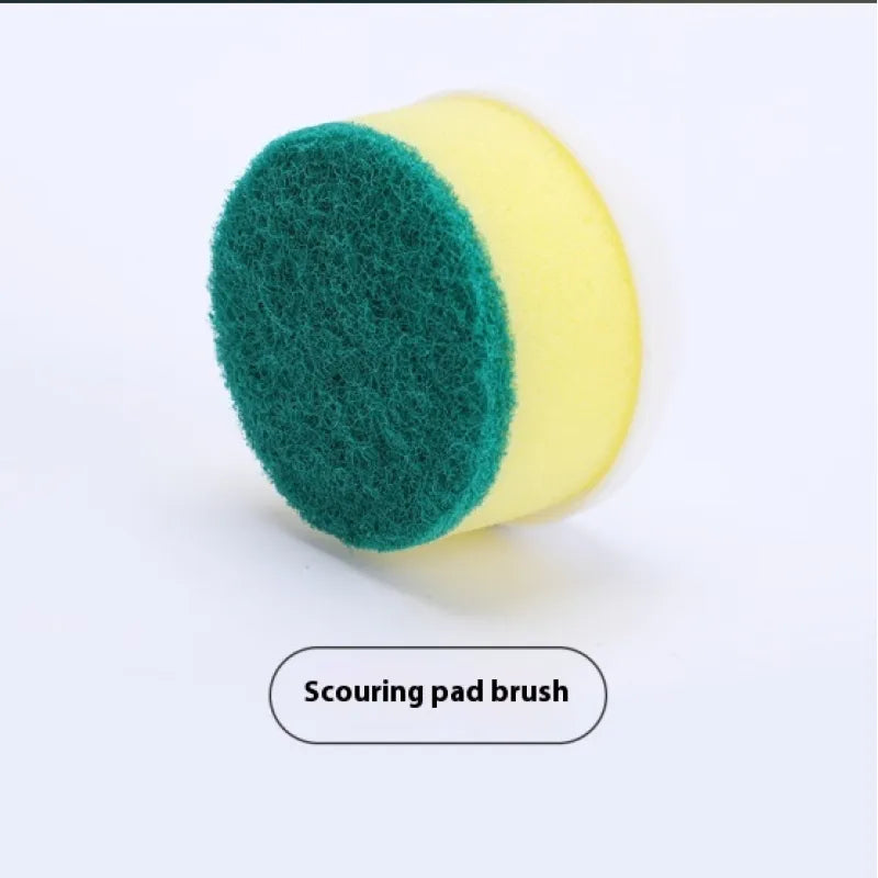 Electric Spin Scrubber, 4-in-1 Cordless Handheld Cleaning Brush with 360° Rotation & 4 Interchangeable Heads — Multipurpose