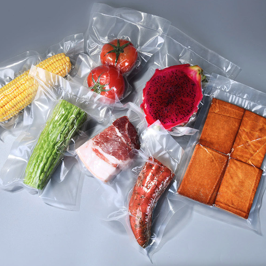 Vacuum Sealer Machine for Food Preservation, Automatic One-Touch Food Saver with Seal Bags — with 15 or 50 Bags