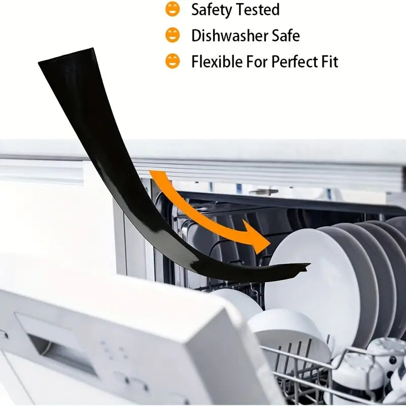 Silicone Stove Gap Cover - Heat-Resistant Kitchen Counter Gap Filler Between Stove and Countertop