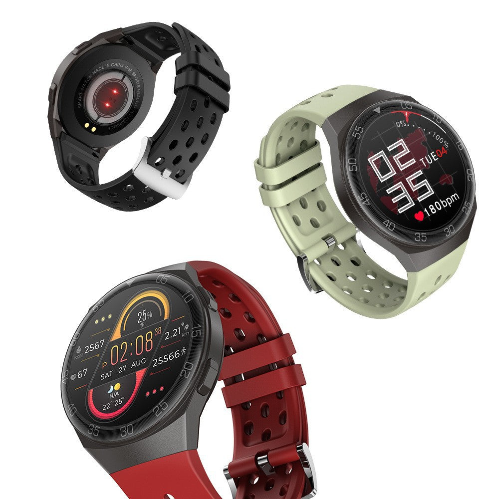 Smart Fitness Watch with Heart Rate & Sleep Tracking, 1.28-Inch HD 240x240 Display, 220mAh Battery, iOS & Android Compatible