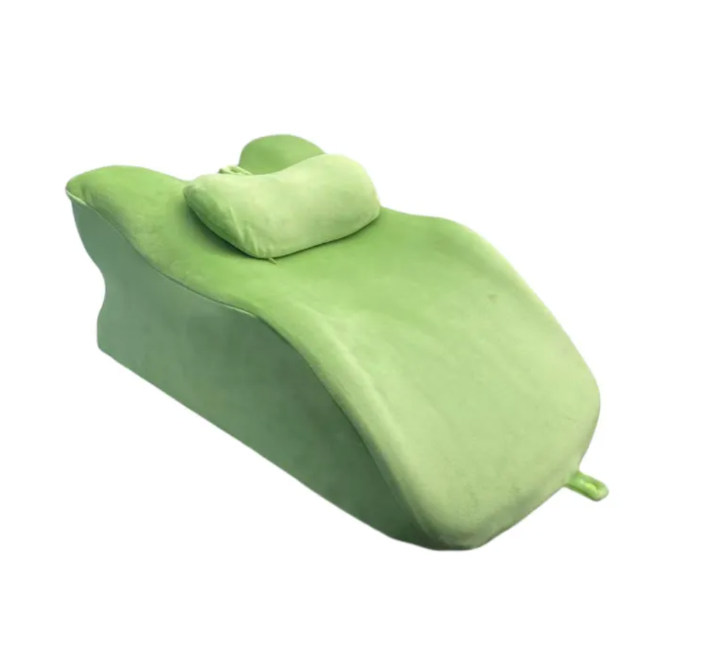 Stomach Sleeper Pillow, Ergonomic Prone Position Cushion for Face-Down Sleeping, Reading & Phone Use — 4 Colors